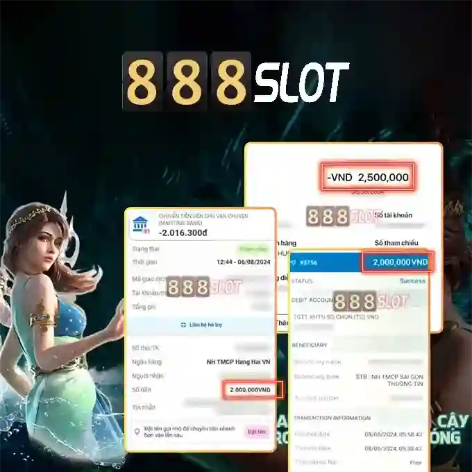 Giao diện ứng dụng 888slot trên điện thoại thông minh