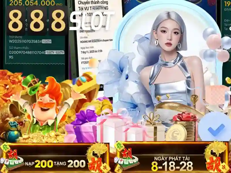 Giao diện trang chủ sảnh game 888slot tại casino trực tuyến với hiệu ứng đồ họa bắt mắt