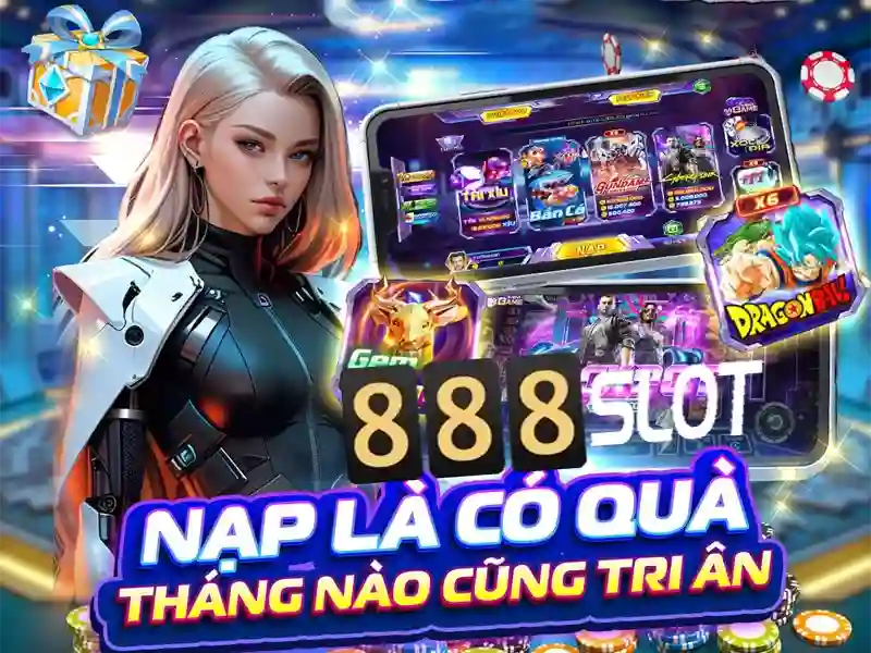 Giao diện trang chủ sảnh game bắn cá 888slot với thiết kế đại dương sống động